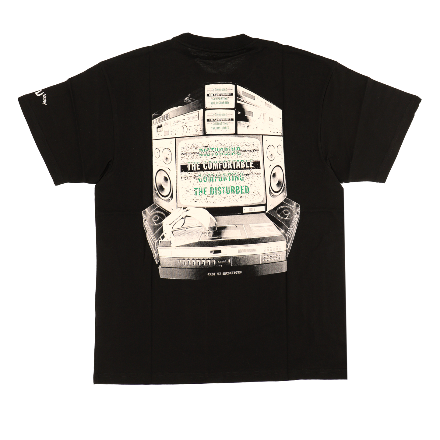 ON-U SOUND CARHARTT - COMFORTING THE DISTURBED BLACK TEE UK