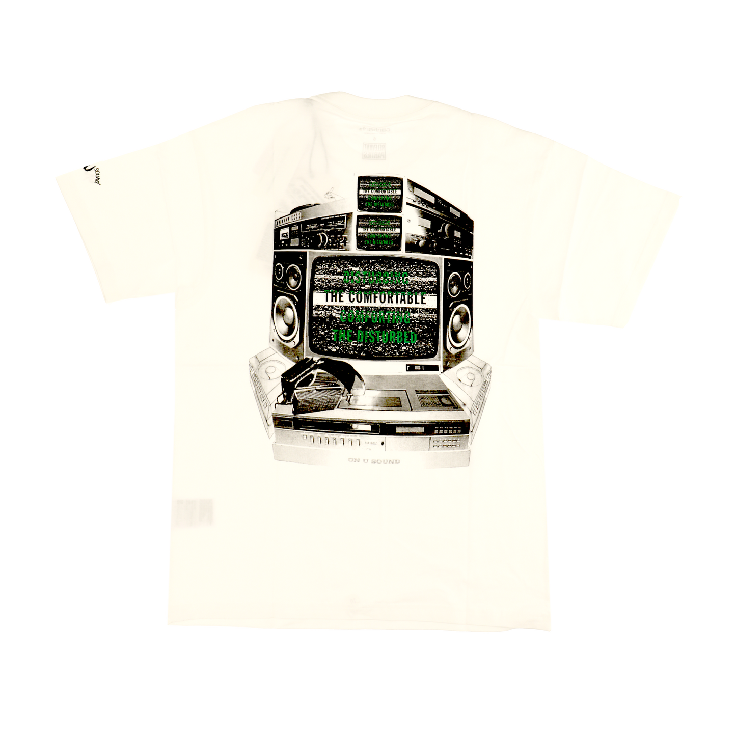 ON-U SOUND CARHARTT - COMFORTING THE DISTURBED WHITE TEE UK