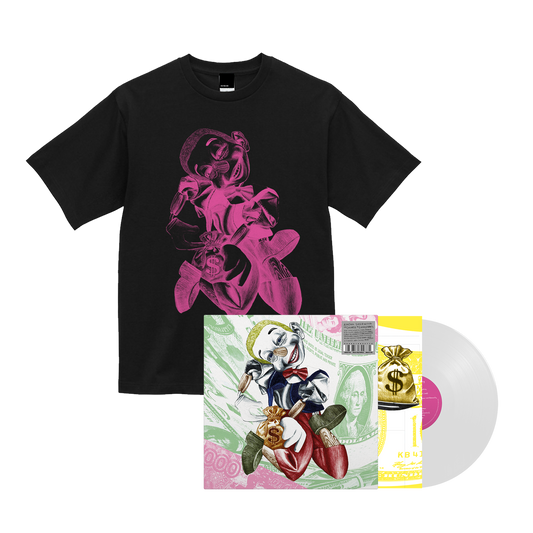 “The Collapse of Everything” Clear Vinyl + Black Tee Bundle